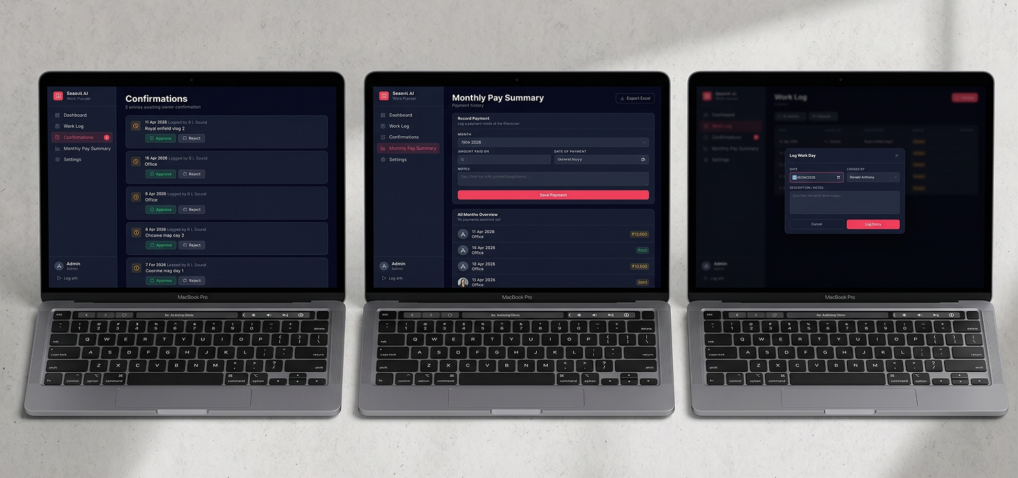 Freelance Work Tracker Dashboard